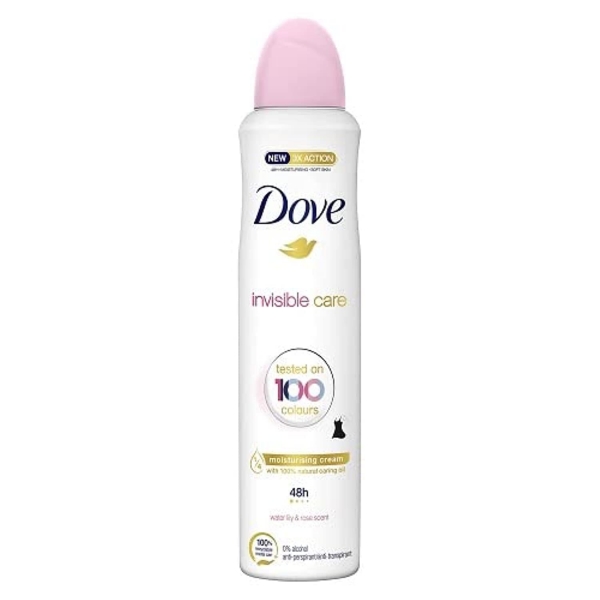 DOVE Dove Invisible dry Deodorant For Women, Antiperspirant Body Spray 250ml