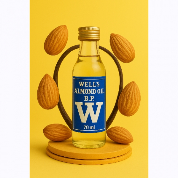 Wells Almond Oil B.P 70 ml
