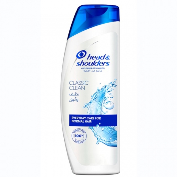 HEAD & SHOULDERS ANTI-DANDRUFF SHAMPOO CLASSIC CLEAN 400ML