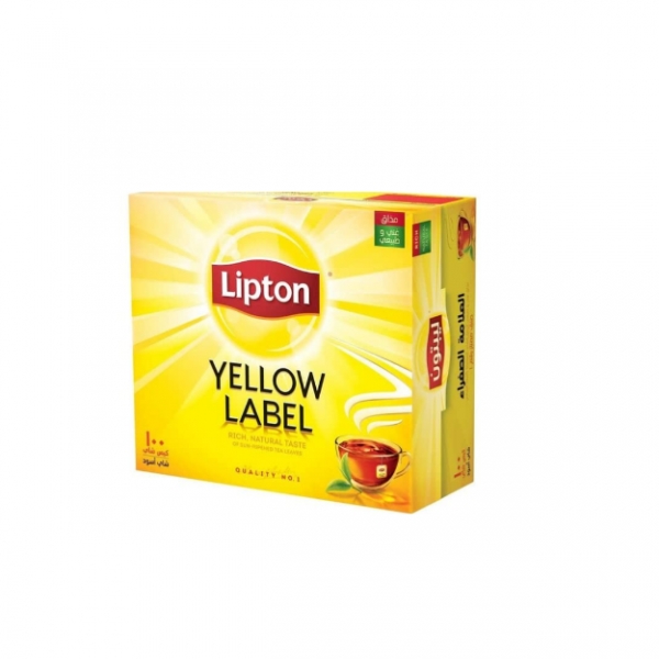 LIPTON  <small>LIPTON YELLOW LABEL TEA 200G (100 X 2.0G )</small>