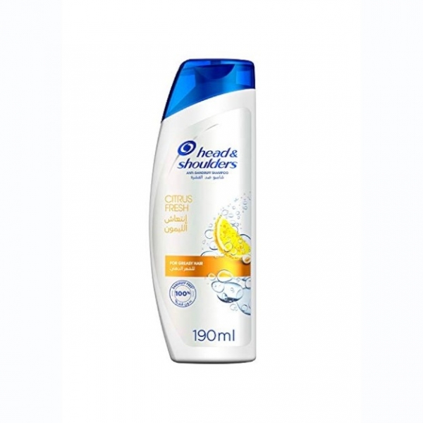 HEAD & SHOULDERS  ANTI-DANDRUFF SHAMPOO ( CITRUS FRESH ) 190ML