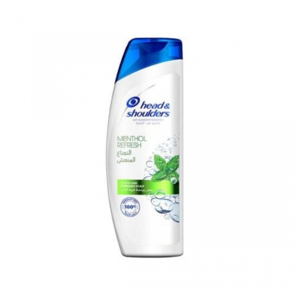 HEAD & SHOULDERS  <small>ANTI- DANDRUFF SHAMPOO MENTHOL REFRESH 190ML</small>