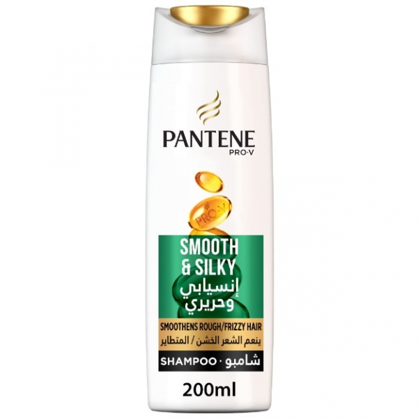 PANTENE pro-v SMOOTH & SILKY  SHAMPOO 200ML```
