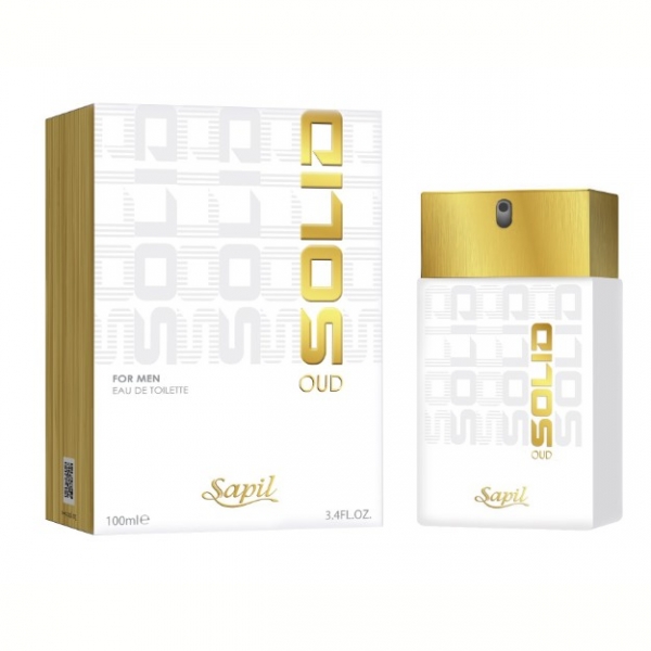 SAPIL SOLID OUD FOR MEN EAU DE TOILETTE 100ML 