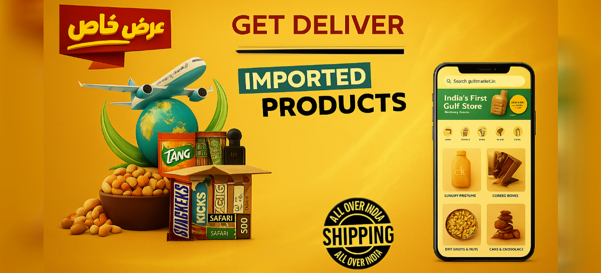 Delivering premium foreign products all over India