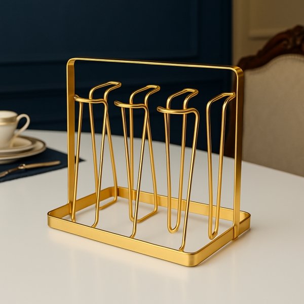 GULFQUALITY 海湾品质 GOLD GLASS HOLDER
