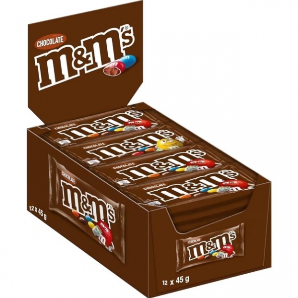 M&Ms M&Ms combo box 12x45g(chocolate)