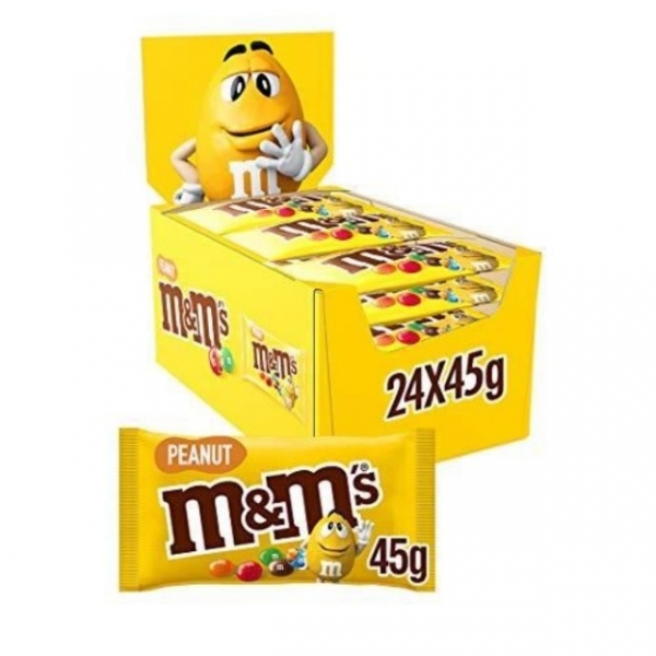 M&Ms  M&Ms combo box 24x45g(peanut)