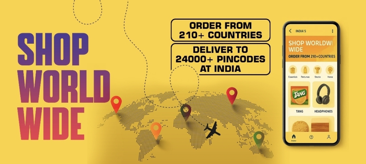 Delivering premium foreign products all over India