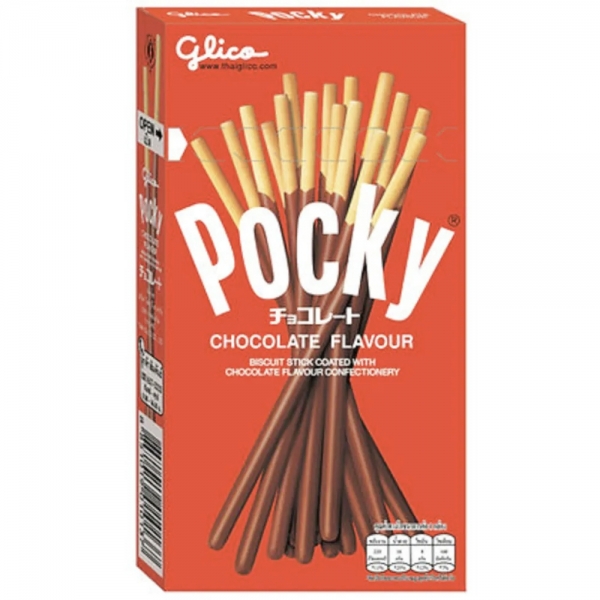 GLICO POCKY CHOCOLATE FLAVOUR 47G