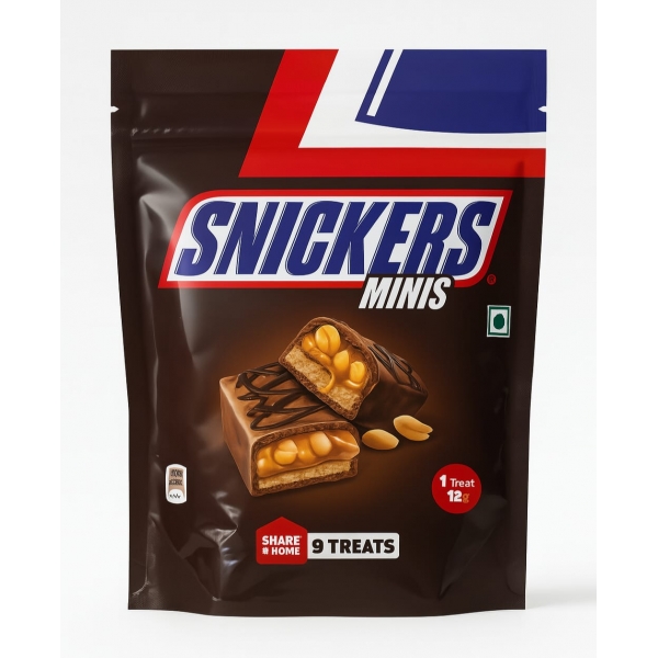 SNICKERS  Snickers Pouch 9units x 9g