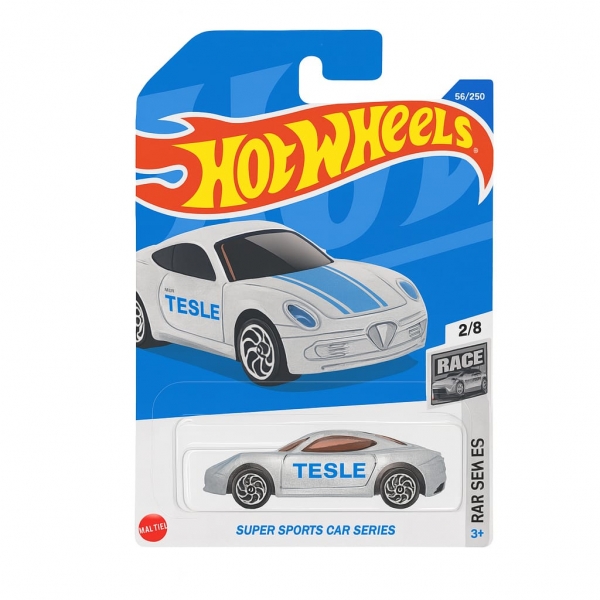 Hot Wheels Tesle miniature car