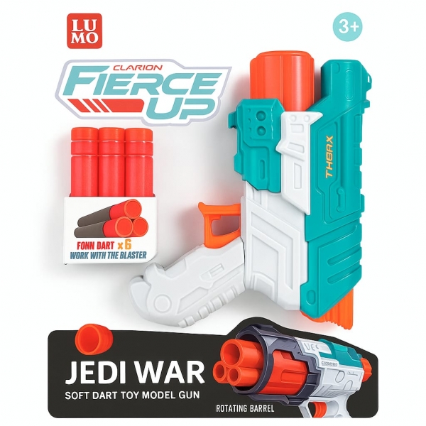GULFQUALITY 海湾品质 Fierce up soft dart toy gun