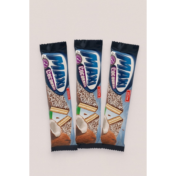 SHIRIN ASAL Maxi Compound Coated Wafer With Coconut (3piece)