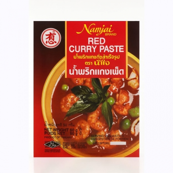 Namjai - Red curry paste 50gm