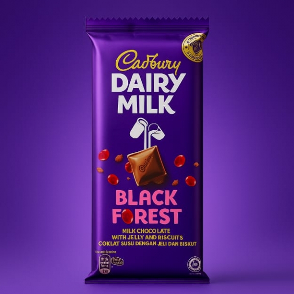 Dairy Milk Dairy Milk Black Forest Imported -(130g )