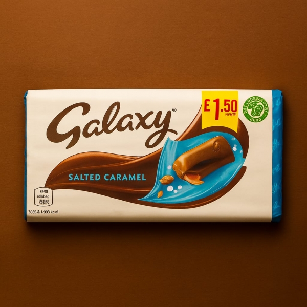 Galaxy Galaxy salted caramel 135 gm
