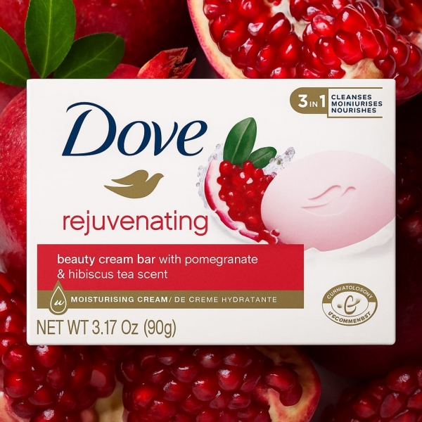 DOVE DOVE Rejuvenating  beaty cream bar with pomegranate  90 g