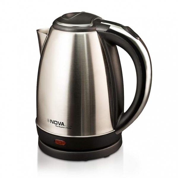 NOVA Nova NKT-2733, 1500W, 1.7L, Electric Kettle, Silver/Black
