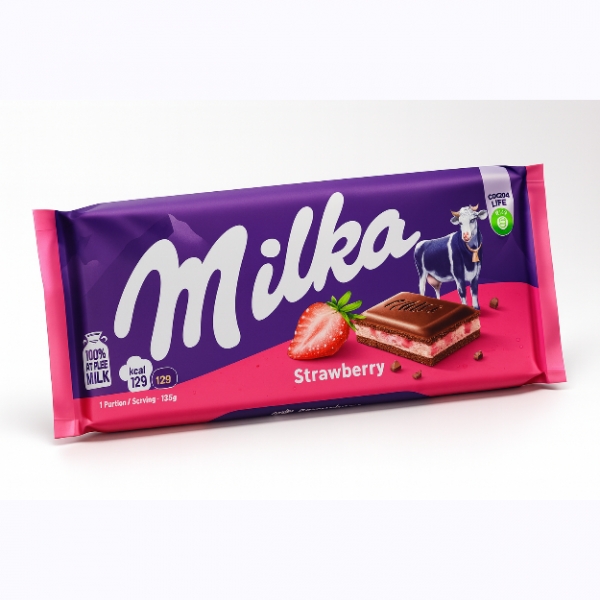 MILKA Milka STRAWBERRY 90GM
