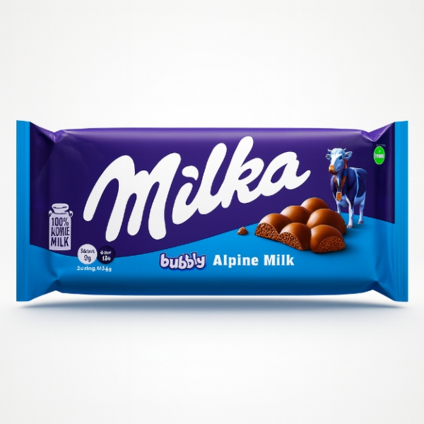 MILKA Milka BUBBLY 90 GM