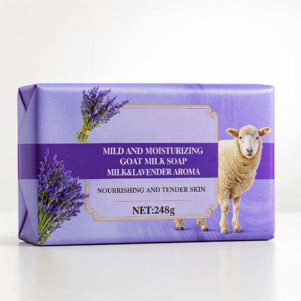 AAA INTERNATIONAL MILD & MOISTURIZING GOAT MILK & LAVENDER SOAP 248 ML
