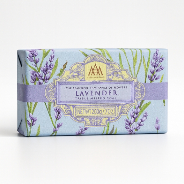 AAA INTERNATIONAL MILLED LAVENDER SOAP 200 ML