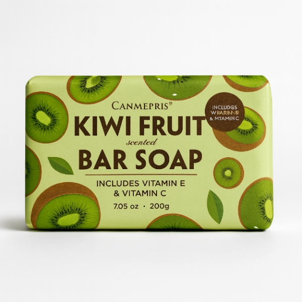 CANMEPRIS  KIWI FRUIT BAR SOAP 200GM 