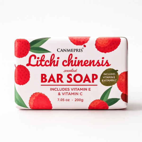 CANMEPRIS  LITCHI CHINENSIS BAR SOAP 200GM