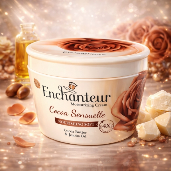ENCHANTEUR  <small>COCOA SENSUELLA MOISTURIZING CREAM 200 ML</small>