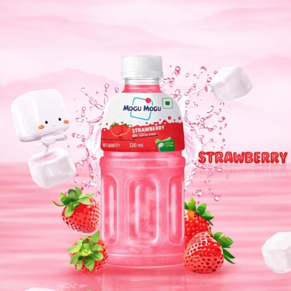 Mogu Mogu 🇹🇭 Mogu mogu strawberry (320ml)