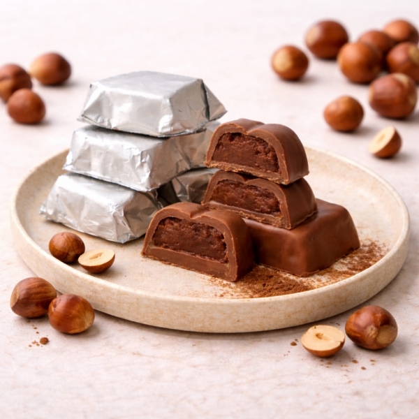 Lee Choco Hazelnut Cream Crispy-1kg Belgian Chocolate