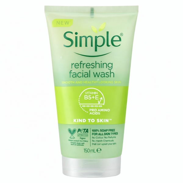 SIMPLE - Simple Refreshing Facial Wash 150ml (Imported)