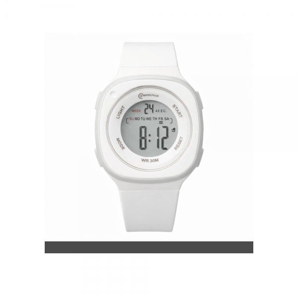 GULFQUALITY 海湾品质 Mingrui - Digital Watch White