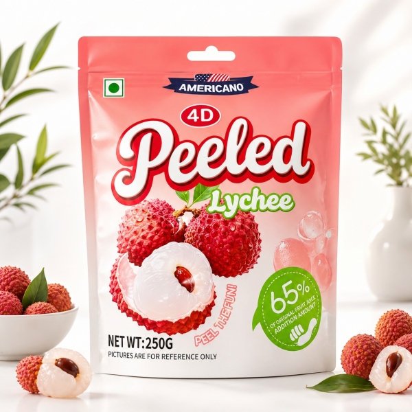 AMERICANO - Americano Peeled Lychee 250g