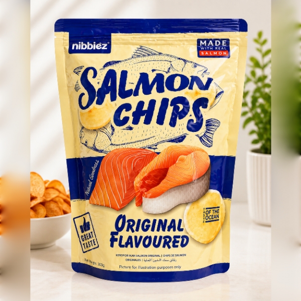 Nibbiez <small>Salmon Chips orginal 300gm</small>