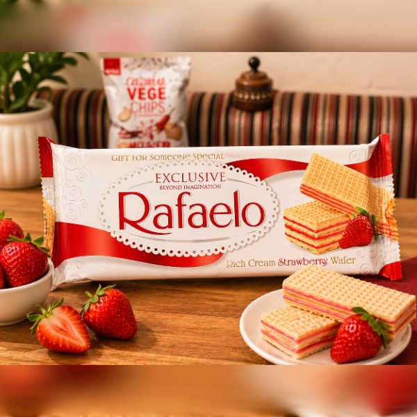 Rafaelo <small>Strawberry Wafer 130gm</small>