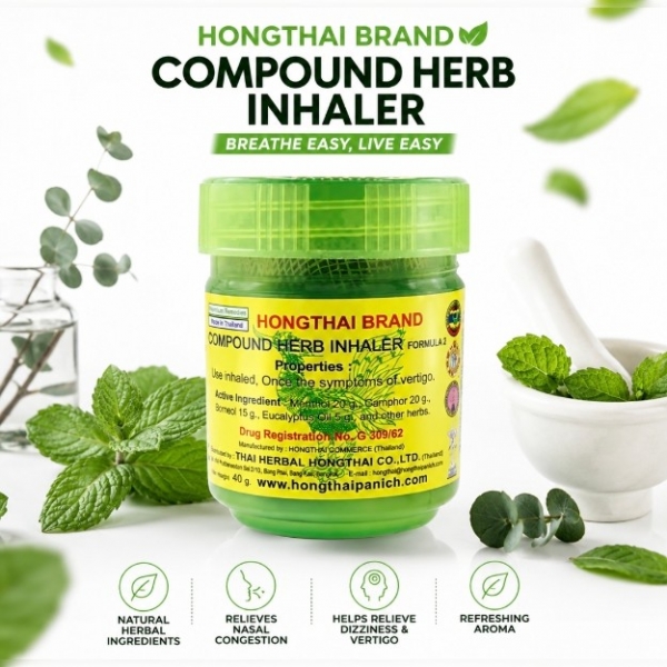 HONGTHAI, 🇹🇭 COMPOUND HERB INHALER