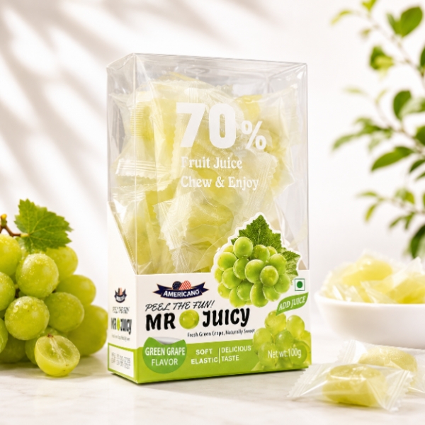 Americano Mr Juicy Green Grape 100 gm