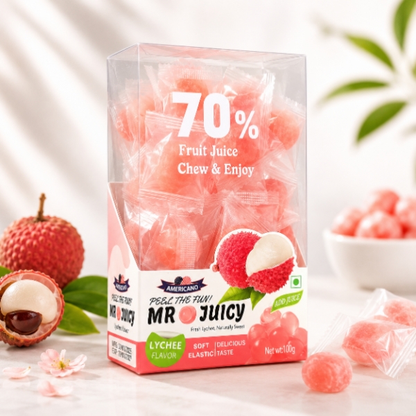 Americano Mr Juicy lychee 100 gm