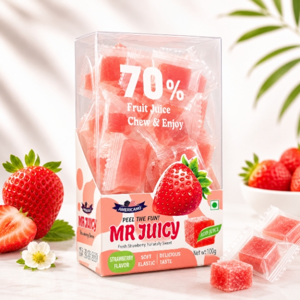 Americano Mr Juicy Strawberry 100 gm