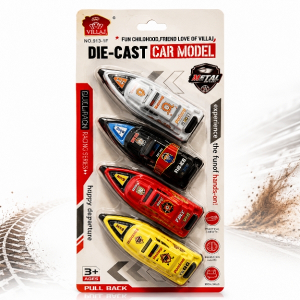 GTOY Die cast mini Boat