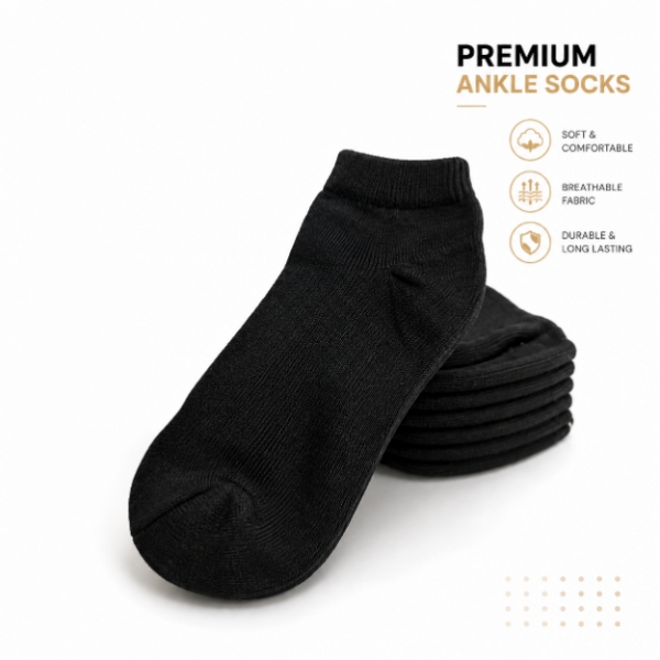 GULFMARKET Unisex Shocks Black