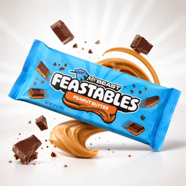 MR BEAST Feastables Peanut Butter 60gm