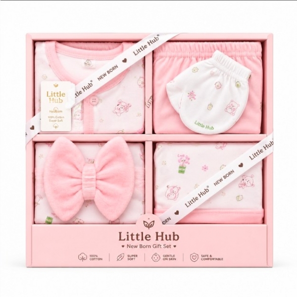 GULFQUALITY  Little Hub Sq Baby Set