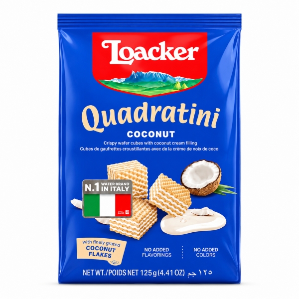 LOACKER Loacker pouch coconut 125g