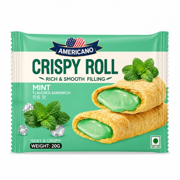 americano americano crispy roll Mint 20g