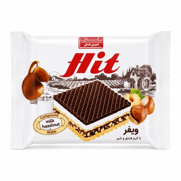 Shirin Asal Shirin Asal milk hazelnut wafer 15g
