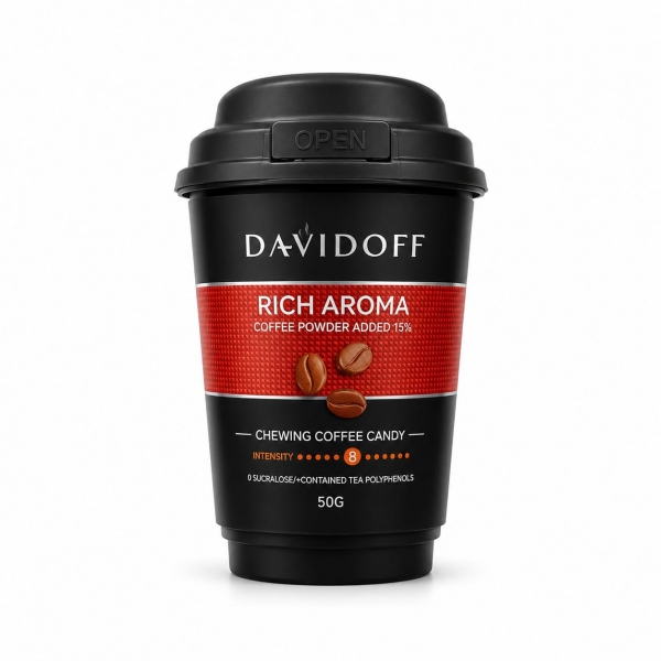 DAVID OFF <small>David off rich aroma chewing coffee candy 50g</small>