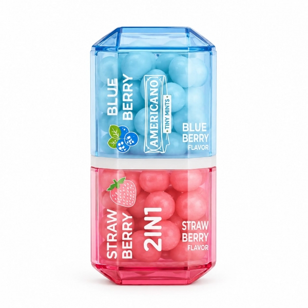 Ice breakers  Ice breakers 2 in 1 , blueberry & strawberry 15g